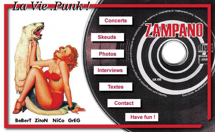 Zampano punk fran&ccedil;ais